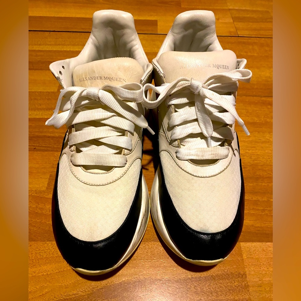 Alexander McQueen Oversized Runner Low-Top Sneakers